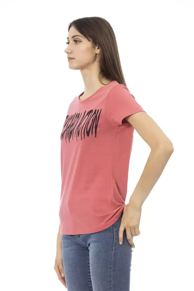 Trussardi Action Multicolor Cotton Women T-Shirt - Zeiniez
