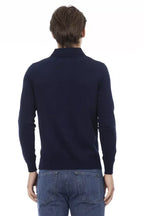 Baldinini Trend Blue Cotton Men Shirt - Zeiniez