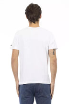 Trussardi Action White Cotton Men's T-Shirt - Zeiniez