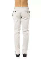 Uominitaliani Gray Cotton Men Pant - Zeiniez