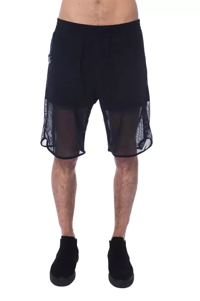 Nicolo Tonetto Black Polyester Men Short - Zeiniez