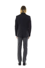Uominitaliani Black Wool Men's Blazer - Zeiniez