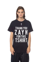 Nicolo Tonetto Black Cotton Men T-Shirt - Zeiniez