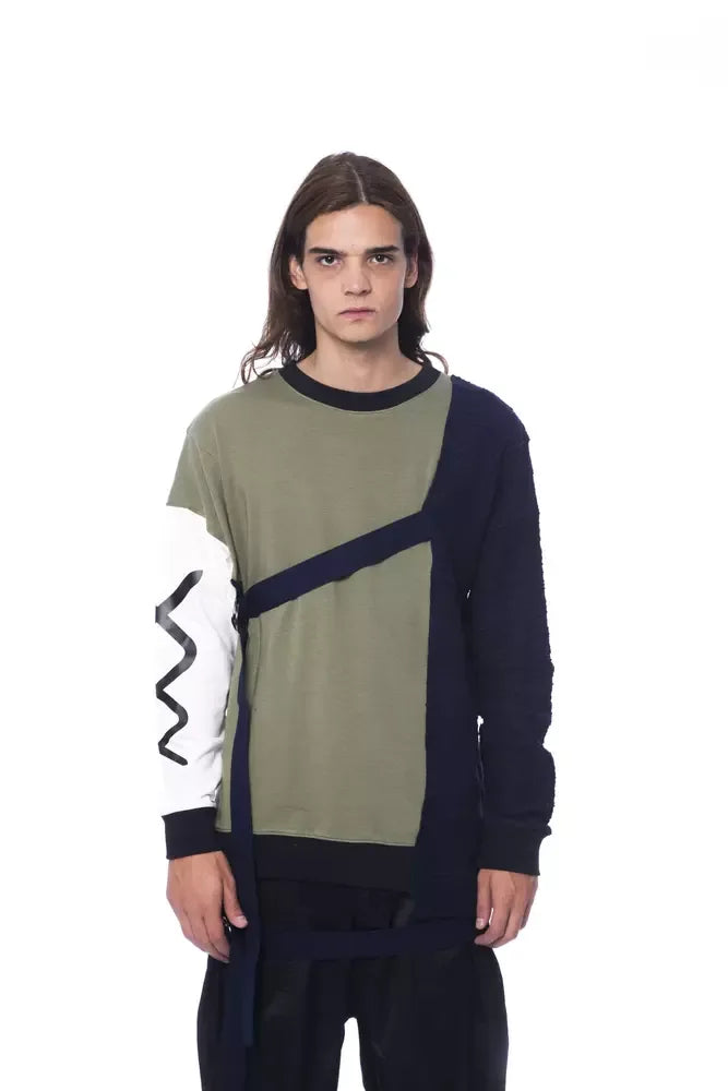 Nicolo Tonetto Army Cotton Men Sweater - Zeiniez