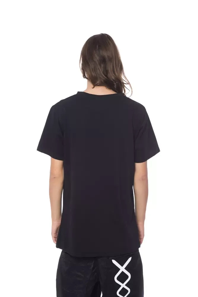 Nicolo Tonetto Black Cotton Men T-Shirt - Zeiniez