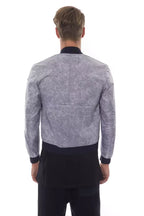 Nicolo Tonetto Gray Polyester Men Bomber Jacket - Zeiniez