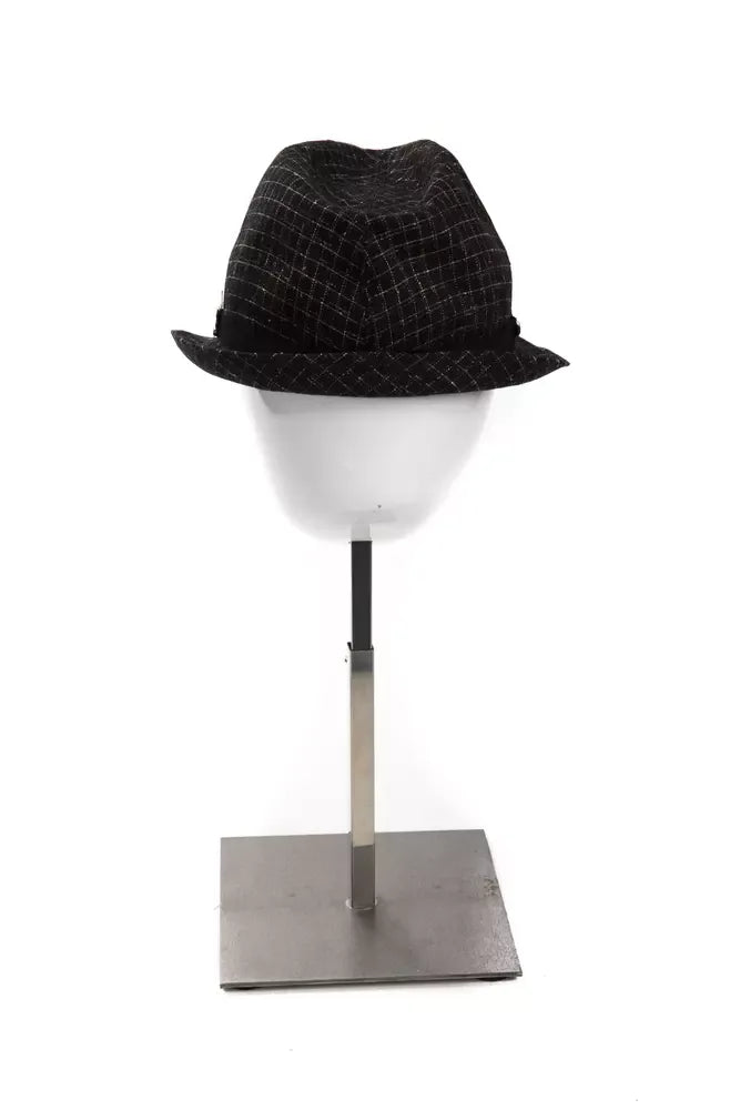 BYBLOS Black Virgin Wool Women Hat - Zeiniez