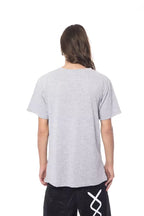 Nicolo Tonetto Gray Cotton Men T-Shirt - Zeiniez
