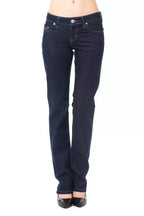 Ungaro Fever Blue Cotton Women's Jeans - Zeiniez
