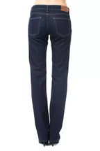 Ungaro Fever Blue Cotton Women's Jeans - Zeiniez