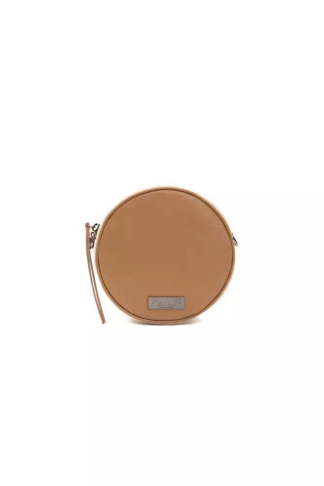 Pompei Donatella Brown Leather Women Crossbody Bag - Zeiniez