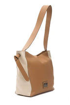 Pompei Donatella Brown Leather Shoulder Bag - Zeiniez