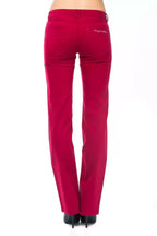 Ungaro Fever Red Cotton Women's Pants - Zeiniez