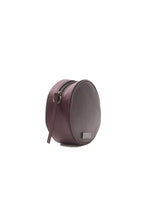 Pompei Donatella Burgundy Leather Crossbody Bag - Zeiniez