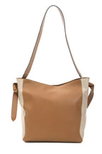Pompei Donatella Brown Leather Shoulder Bag - Zeiniez