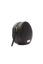 Pompei Donatella Black Leather Women Crossbody Bag - Zeiniez