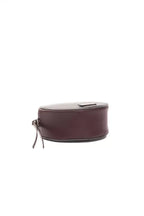 Pompei Donatella Burgundy Leather Crossbody Bag - Zeiniez
