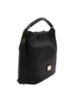 Pompei Donatella Black Leather Women Shoulder Bag - Zeiniez