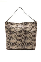 Pompei Donatella Gray Leather Women Shoulder Bag - Zeiniez