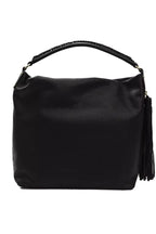 Pompei Donatella Black Leather Women Shoulder Bag - Zeiniez