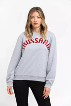 Trussardi Gray Cotton Women Sweatshirt - Zeiniez