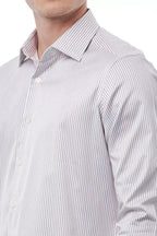 Bagutta White Cotton Men Shirt - Zeiniez