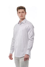 Bagutta White Cotton Men Shirt - Zeiniez