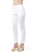 Peserico White Cotton Jeans & Pants - Zeiniez