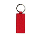 Neil Barrett Red Leather Men Keychain - Zeiniez
