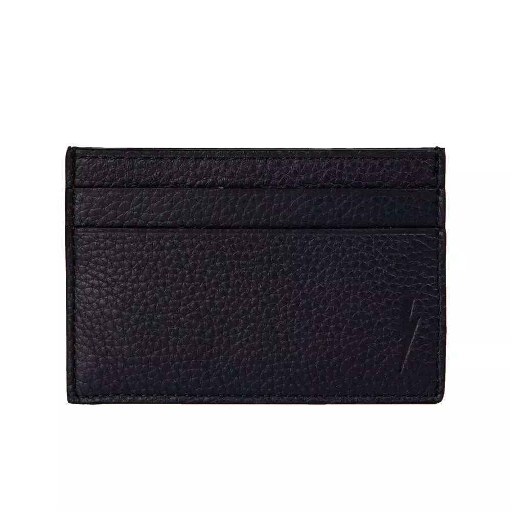 Neil Barrett Black Leather Men Wallet - Zeiniez