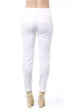 Peserico White Cotton Jeans & Pants - Zeiniez