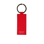 Neil Barrett Red Leather Men Keychain - Zeiniez