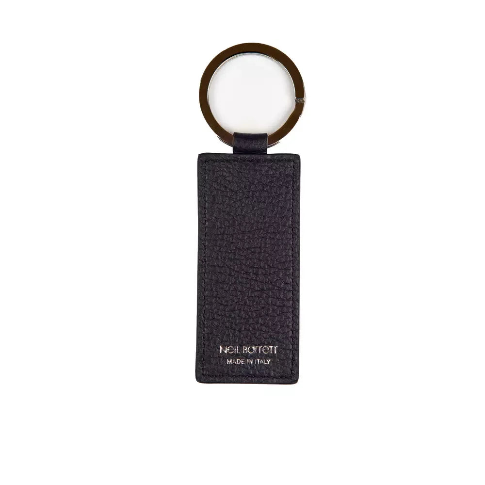 Neil Barrett Blue Leather Men's Keychain - Zeiniez