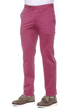 PT Torino Fuchsia Cotton Men Trouser - Zeiniez
