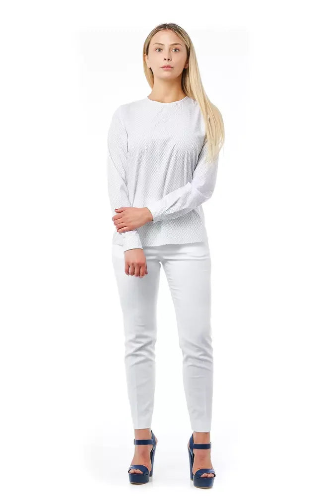 Bagutta White Cotton Women's Shirt - Zeiniez
