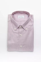 Robert Friedman Red Cotton Men's Shirt - Zeiniez
