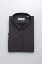 Robert Friedman Black Cotton Men's Shirt - Zeiniez