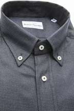Robert Friedman Green Cotton Men Shirt - Zeiniez