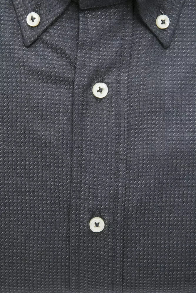 Robert Friedman Green Cotton Men Shirt - Zeiniez