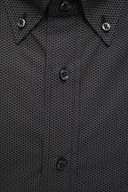 Robert Friedman Black Cotton Men's Shirt - Zeiniez