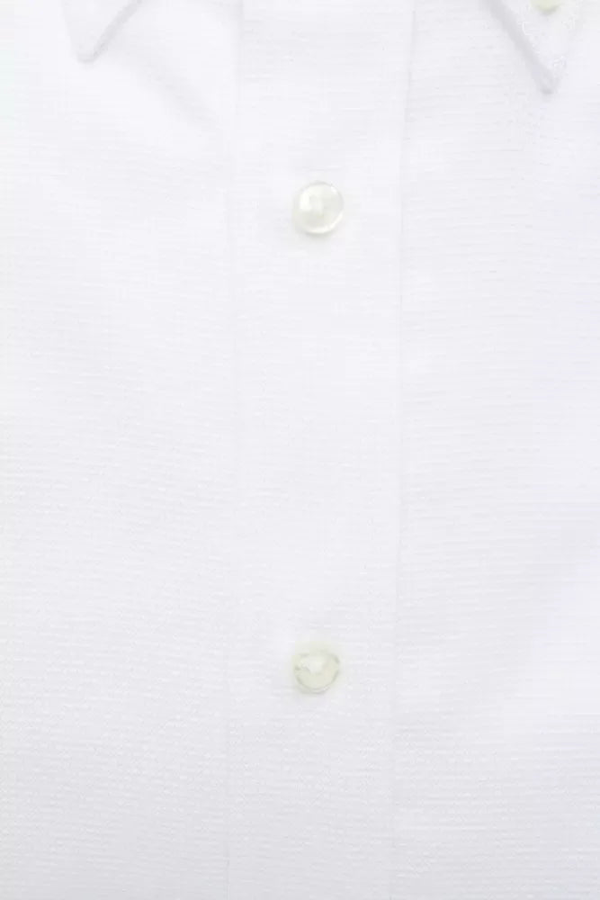 Robert Friedman White Cotton Men's Shirt - Zeiniez
