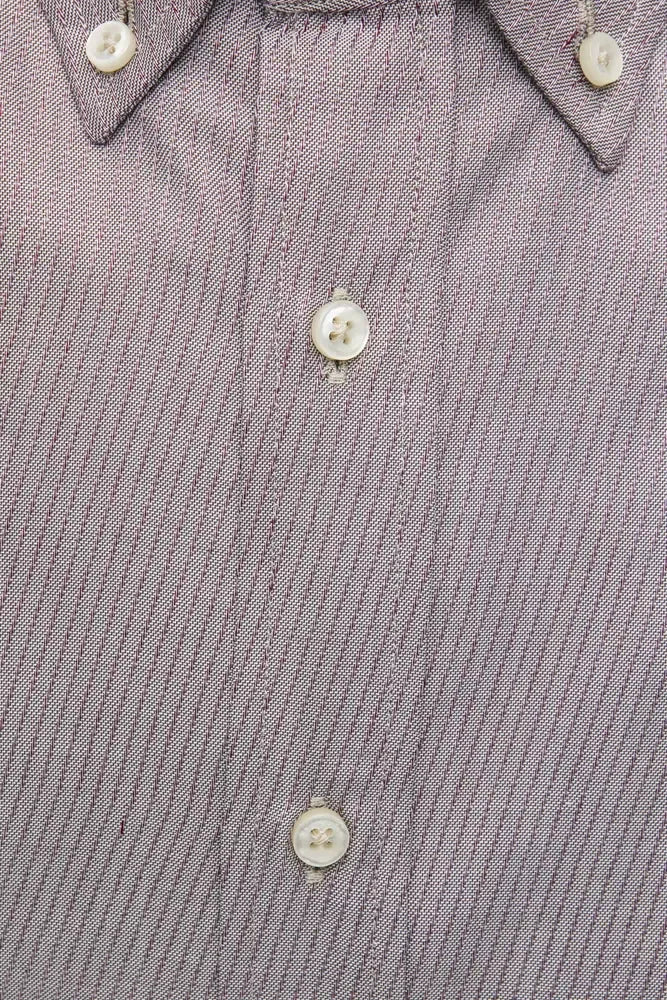 Robert Friedman Beige Cotton Men Shirt - Zeiniez