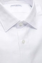 Robert Friedman White Cotton Men's Shirt - Zeiniez