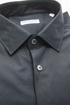 Robert Friedman Black Cotton Men's Shirt - Zeiniez