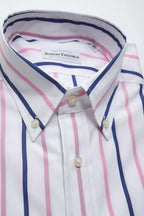 Robert Friedman White Cotton Men's Shirt - Zeiniez