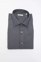 Robert Friedman Black Cotton Men's Shirt - Zeiniez