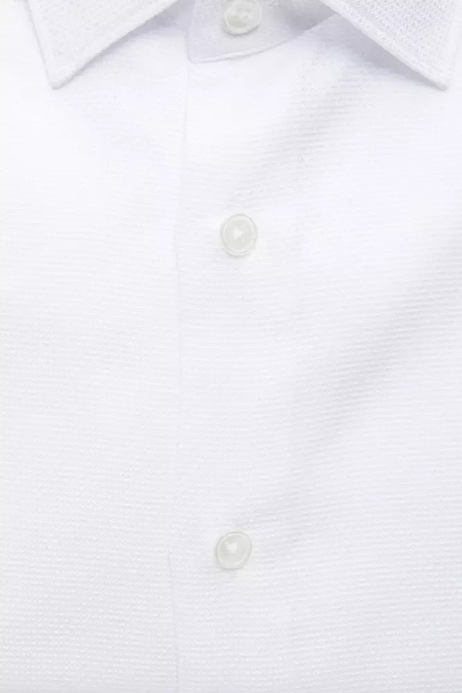 Robert Friedman White Cotton Men's Shirt - Zeiniez