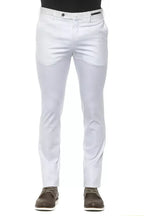 PT Torino White Cotton Men Slim Trouser - Zeiniez