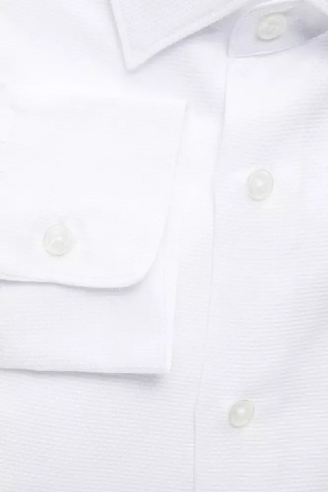Robert Friedman White Cotton Men's Shirt - Zeiniez