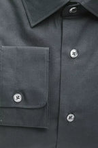 Robert Friedman Black Cotton Men's Shirt - Zeiniez